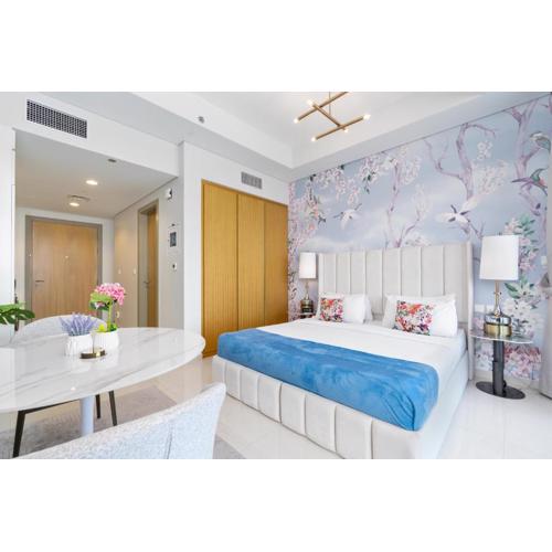 Aykon City Panoramic Skyline View