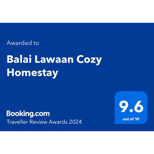 Balai Lawaan Cozy Homestay