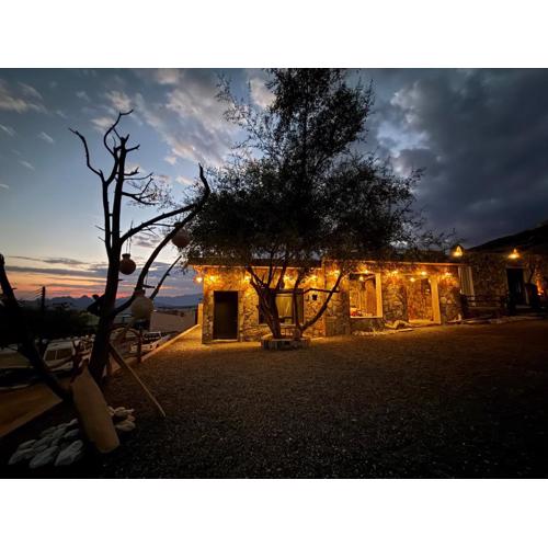 Balcony walk rest house Jabal shams