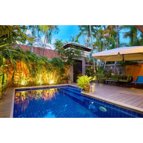 Bali Style Luxury Pool Villa near Beach & Walking ST!
