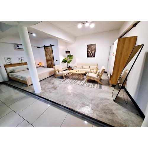 Bali-style studio apartment