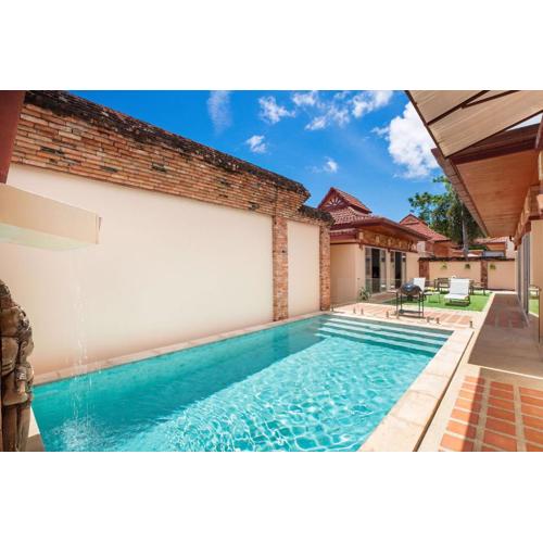 Balinese 3BR Pool Villa Freya, Spacious Courtyard, 70 m from Stay Wellbeing & Lifestyle