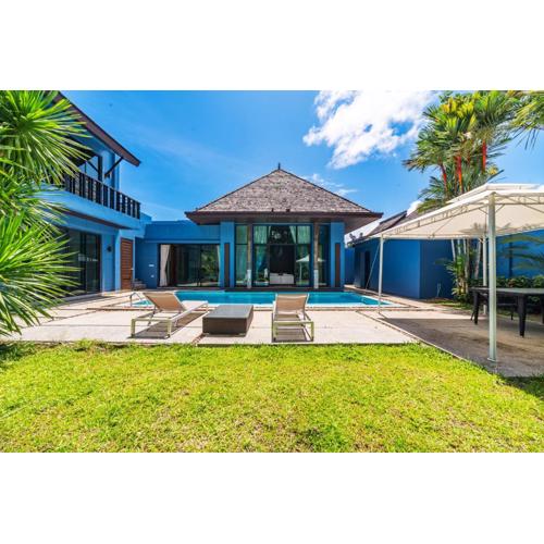 Bangtao Beach 3 bedroom private pool villa in a quiet area near Boat Avenue mono wings