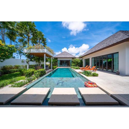 BangTao Luxury 5 Bedroom 1200sqm Modern Bali Style Holiday Villa Quiet and Private Large Private Pool Large Garden