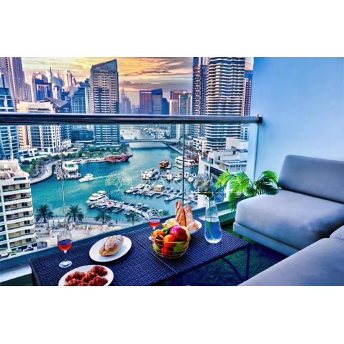 Barsana - Seaside Luxury 2BDR - Panoramic Marina & Sea Views