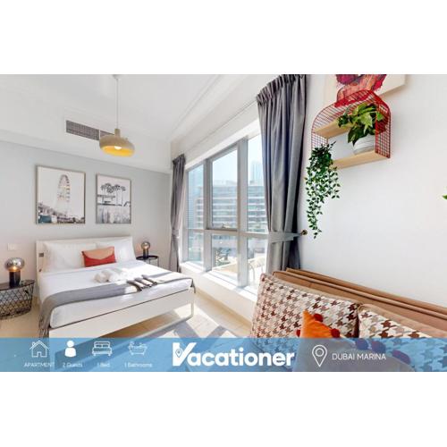 Bay Central West - Spacious Studio in the Dubai Marina