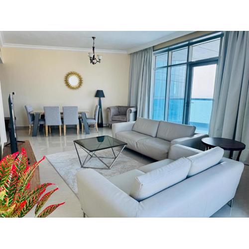 Beachfront 2BR Apartment with Stunning Sea View