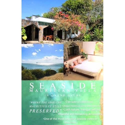 Beachfront Authentic Mauritian Villa
