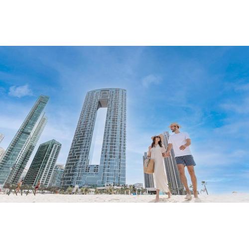 Beachfront Bliss 2BR Dubai Eye & Full Sea View at the Address Beach By ĀYA Boutique