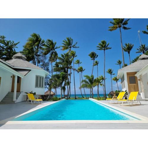 Beachfront Villa Tabiki at Playa Coson, Las Terrenas, Dominicana