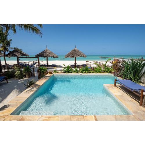 Beachfront Villa Thamani with Private Pool and Beach ZanzibarHouses