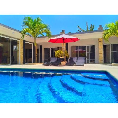 Beachside Villa Cabarete with private pool