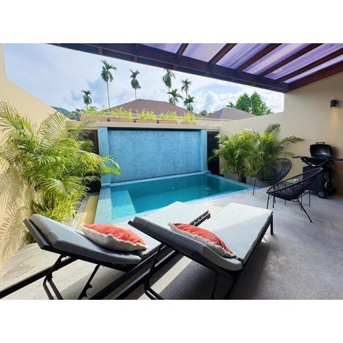 Beautiful 1br Plunge Pool Villa Walk To Bangtao Beach