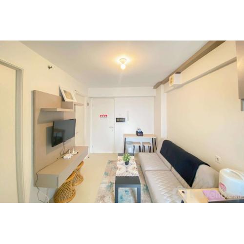 Beautiful and Cozy 2BR Bassura City Apartment By Travelio