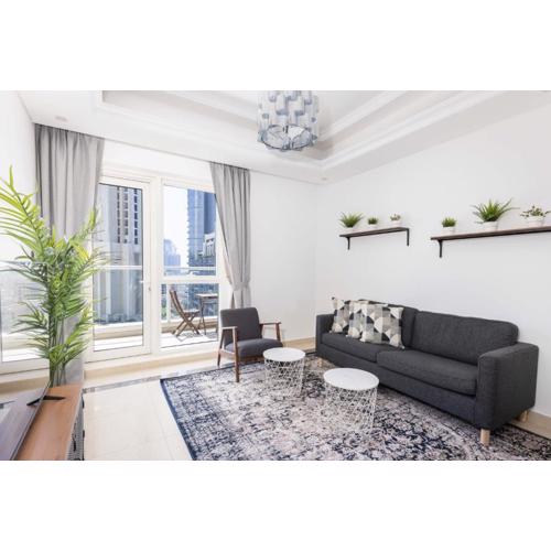 Beautiful & Bright 2BR + kids - 7min to Dubai Mall