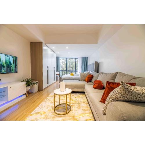Beautiful furnished studio apartment in kilimani with unbeatable city views