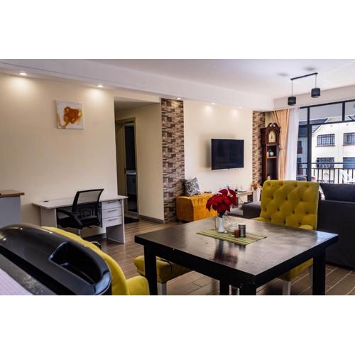 beautiful two bedroom apartment with heated swimming pool fully equipped gym ample parking space and proximity to major shopping malls