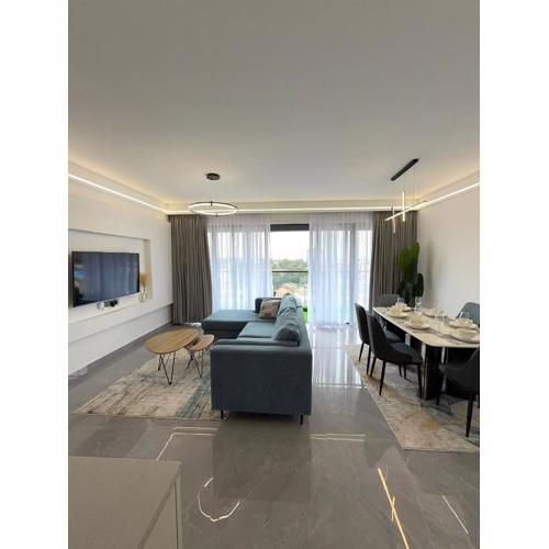 beautiful two bedroom apartment with swimming pool fully equipped gym ample parking space and a relaxing rooftop with breathtaking views in lavington