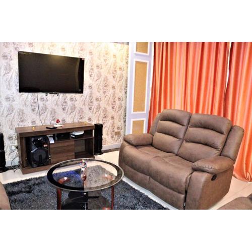 Beautifully and Elegantly furnished three bedroom with swimming pool fully equipped gym ample parking and children playing ground and amazing scenic city views