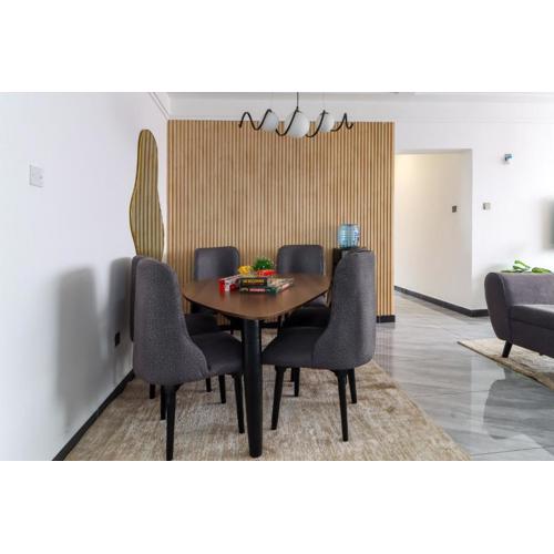 Beautifully and Elegantly furnished three bedroom with swimming pool fully equipped gym ample parking ,children playing ground and amazing scenic city views