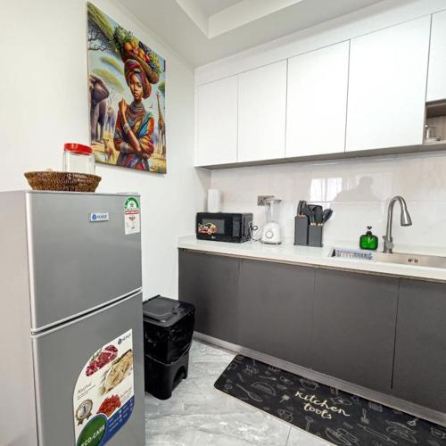 Beautifully and Elegantly furnished three bedroom with swimming pool fully equipped gym children playing ground and unbeatable scenic city views