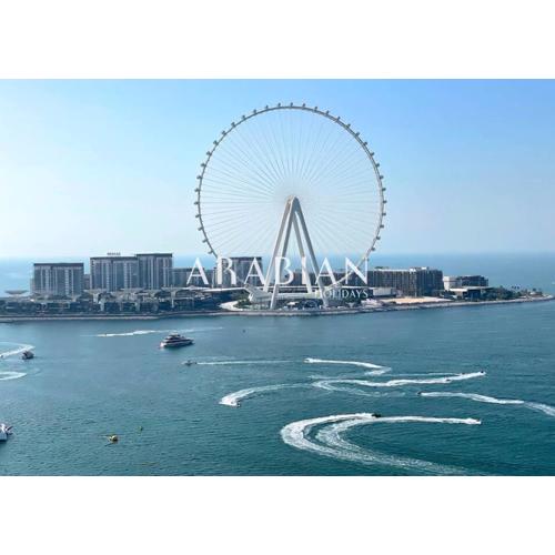 Beautiful&Spacious 3BR in JBR with Full Ocean View