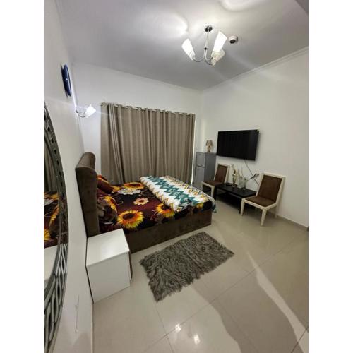 Bedroom with attach bath and balcony in Marina Dubai