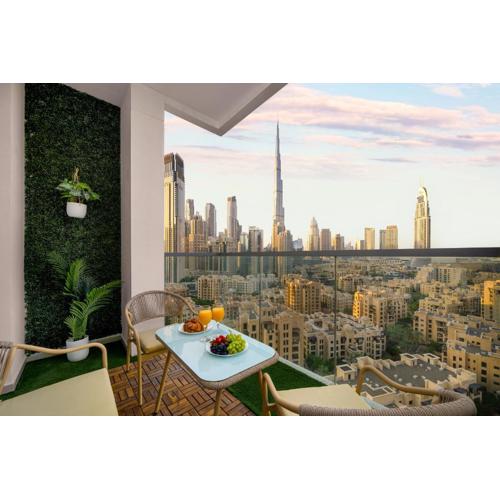 Bellevue Towers by Luxe Living - Full Burj Khalifa View