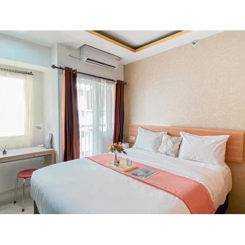 Best Deal and Homey Studio Grand Sentraland Karawang Apartment By Travelio