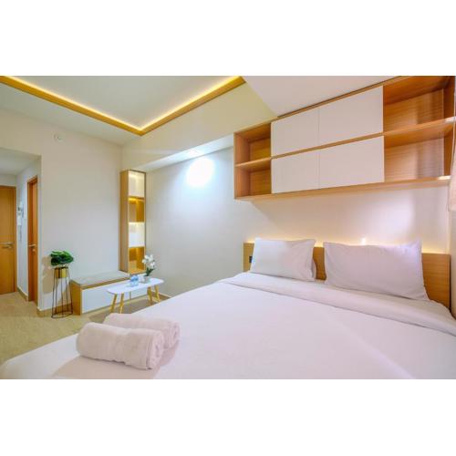 Best Deal and Tidy Studio at Evenciio Margonda Apartment By Travelio