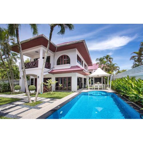 Best Holidays - Oxygen pool, Sauna, Billard, Gym! 2-Storey Tropical Villa Havana N