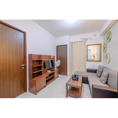 Best View 2BR at Transpark Cibubur Apartment with Sofa Bed By Travelio