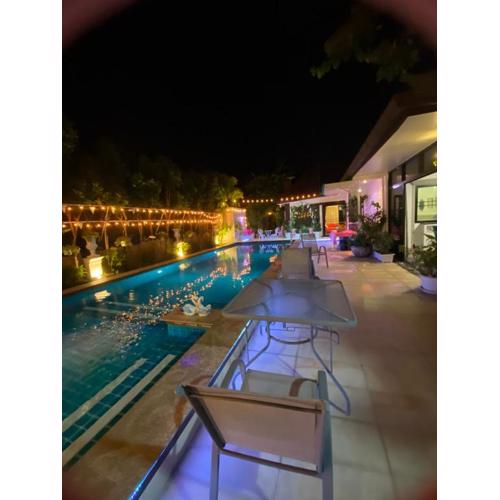 Bird in the garden Pool Villa