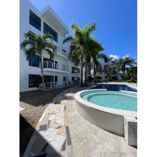 Blue apt H1 - two queen bedroom - POOL-