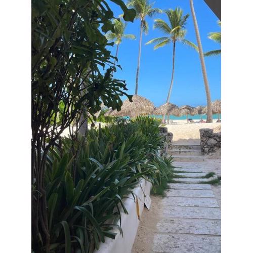 Blue coral beachfront studio