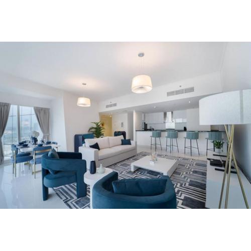 Blue dream apartment with Harbour view in Marina