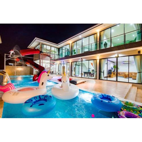 บ้านพักBlue sky pool villa huahin