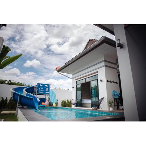 บลูสกาย พูลวิลล่า ชะอำ หัวหิน Blue Sky Pool Villa