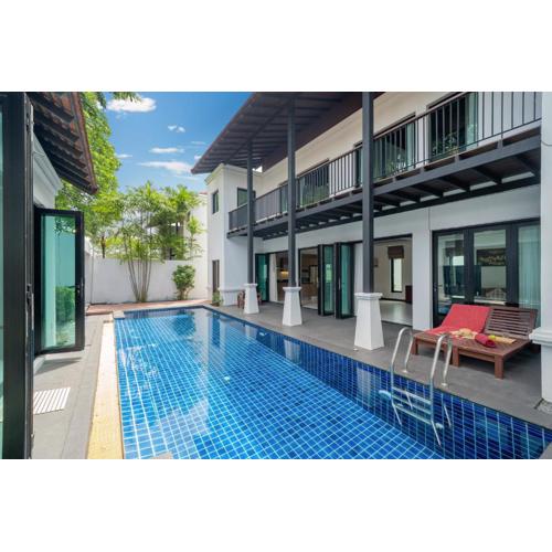 Blue Village Villa - Heritage style pool villa 2 storey and 3 bedrooms