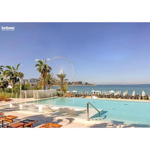 bnbme - Luxury 1BR La Vie Apt Beach Access Pool Gym Balcony & Stunning Dubai Eye Views
