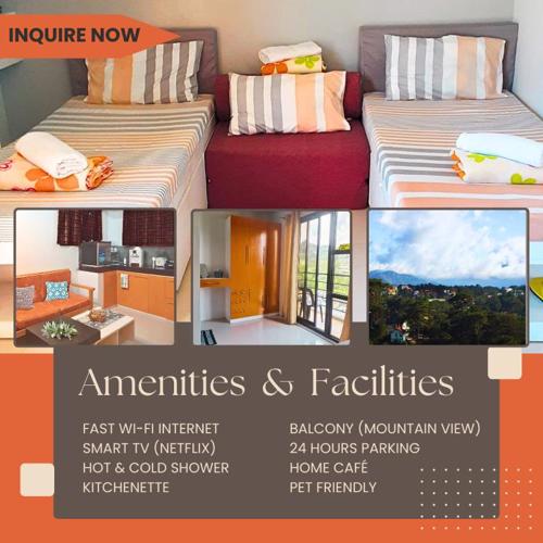 Bombshelter Homestay - Orange Room - Baguio City
