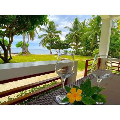Bonak homestay peaceful Beachfront Escape with Kitchen and AC