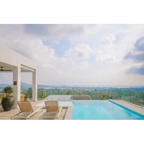 Botan Villa 3br Poolgarden & Sea View In Chaweng