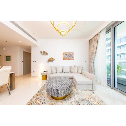 Brand New 2BR Apt with Palm Views and Private Beach - High Floor