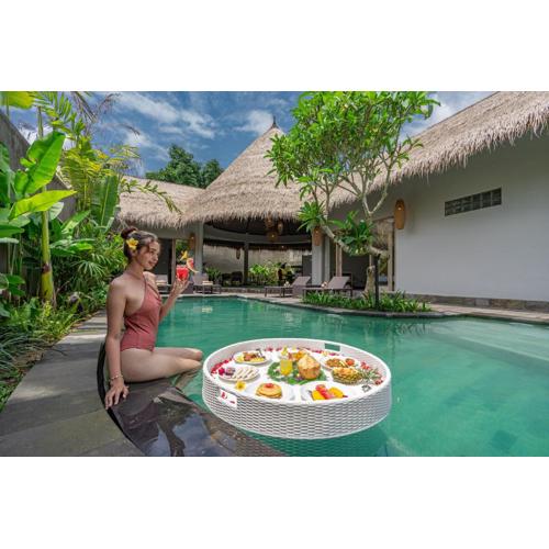 Brand new Luxury 3BR villa Ethnic Ubud #3