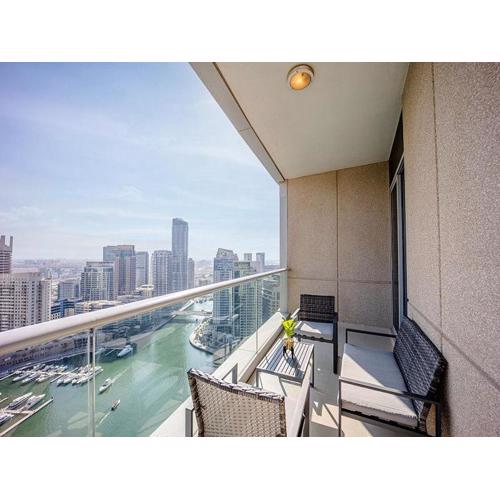 Bright 3BR with Maid, Sofa Bed, Marina Views - 32AB02
