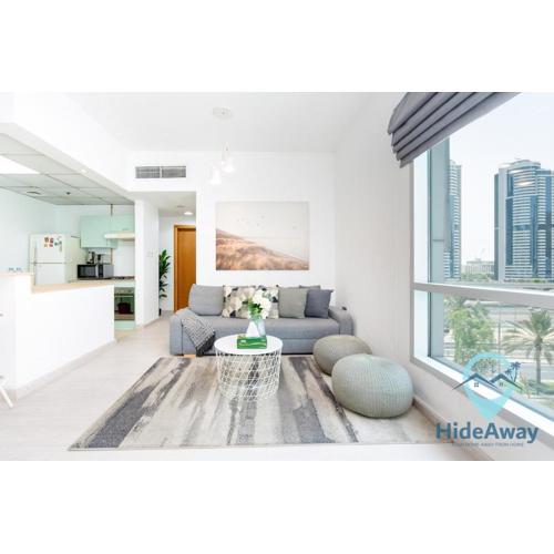 Bright Spacious l 1BR Dubai Marina l 1MIN to Metro