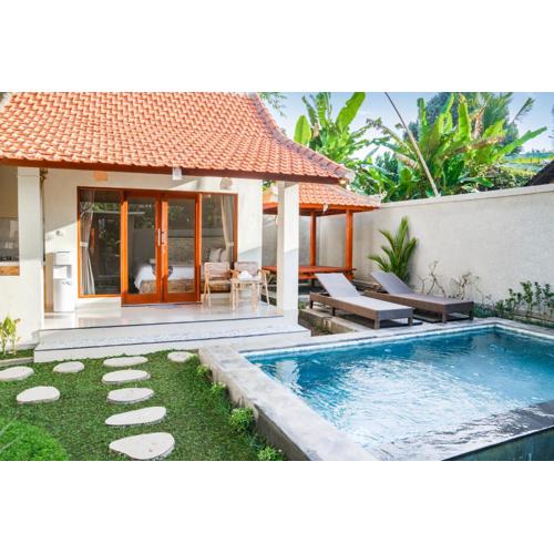 Brookside House - 1BDR, Prv Pool, 5 min Ubud Center
