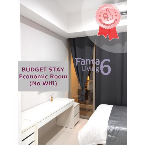 Budget Stay "NoWIFI" Studio Taman Anggrek Residences at Central City Economic Room