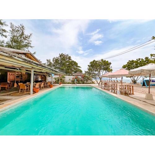Bungalow Cafe Gili Beachfront